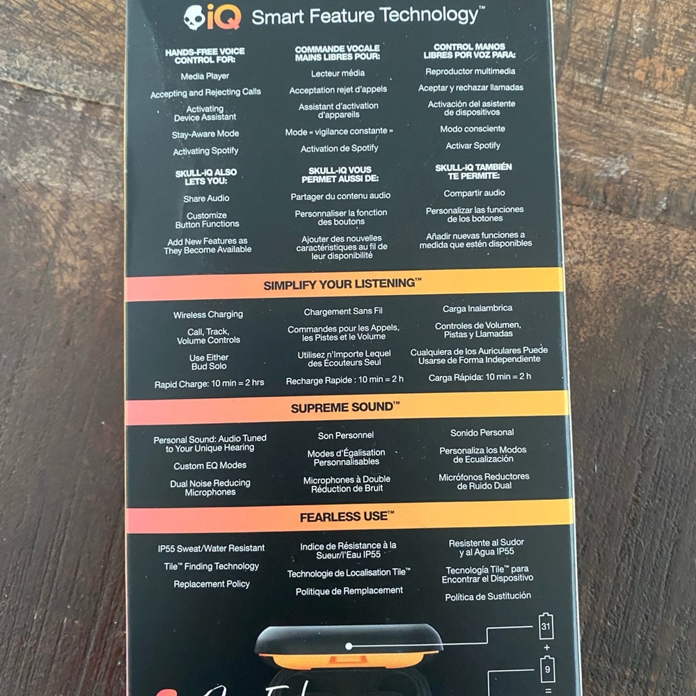 SkullCandy wireless ear buds